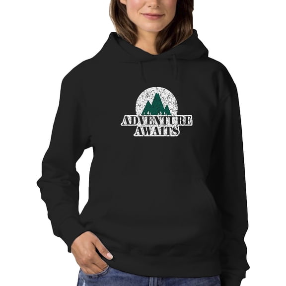 Mountains Are Waiting For Us Hoodie Women -GoatDeals Designs, Female XX-Large