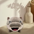 thumbnail image 4 of lanema Moo Deng Pygmy Hippoes Plushes Toy Soft Stuffeds Animal Pillow for Kids and Adults, 4 of 7