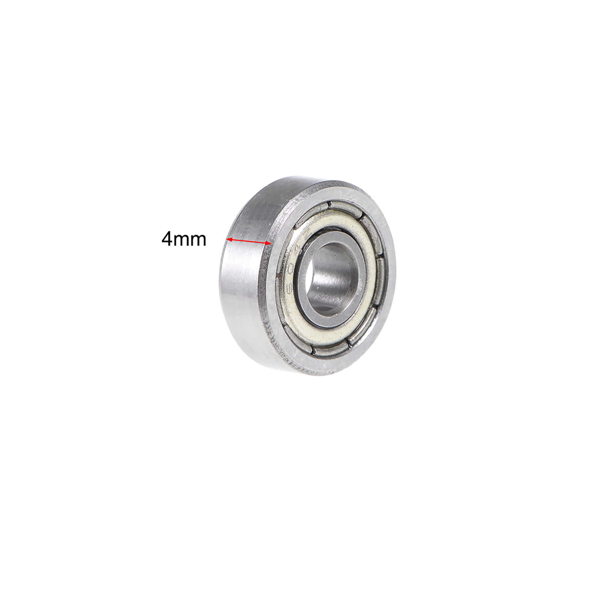 4mm*12mm*4mm 2PCS 604ZZ Miniature Bearings ball Mini Bearing 
