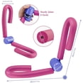 thumbnail image 3 of Thigh Master Workout Thigh Toner Trimmer Butt Legs Arms Chest Toner para gimnasio en casa Pérdida de peso, adelgazamiento de muslos y tonificación de piernas Ormromra CZYD-ST186-2, 3 of 7