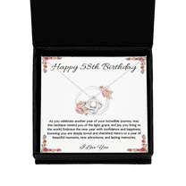 58th Birthday Gift Necklace, 58th Birthday Jewelry, Turning 58, necklace For Wife, Sister, Mom, Woman, Birthday Gift Necklace For 58 Year Old