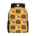 thumbnail image 1 of Disketp Corgi Mochila Unisex de Apertura Lateral Completa, Mochila para Laptop para Escuela, Trabajo y Viajes, 1 of 8