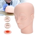 thumbnail image 1 of Practice Mannequin, Mannequin, Soft Training Head Model,  For Woman Girls, 1 of 8