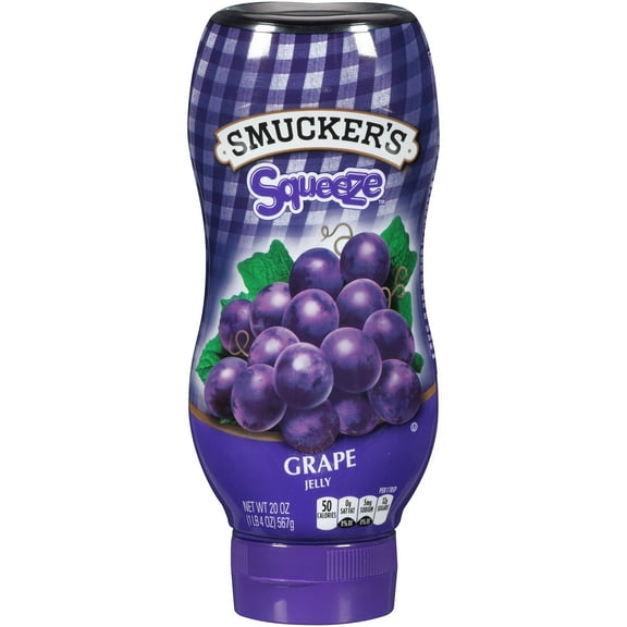 ( 2 Pack )Smucker's Squeeze Grape Jelly, 20 Ounces