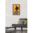 thumbnail image 2 of Johnny Bravo - Sign Wall Poster, 14.725" x 22.375", Framed, 2 of 5