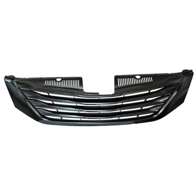 Parrilla Generica Sienna 2011 A 2015 Toyota S/Cont Crucero C/Mold Negra
