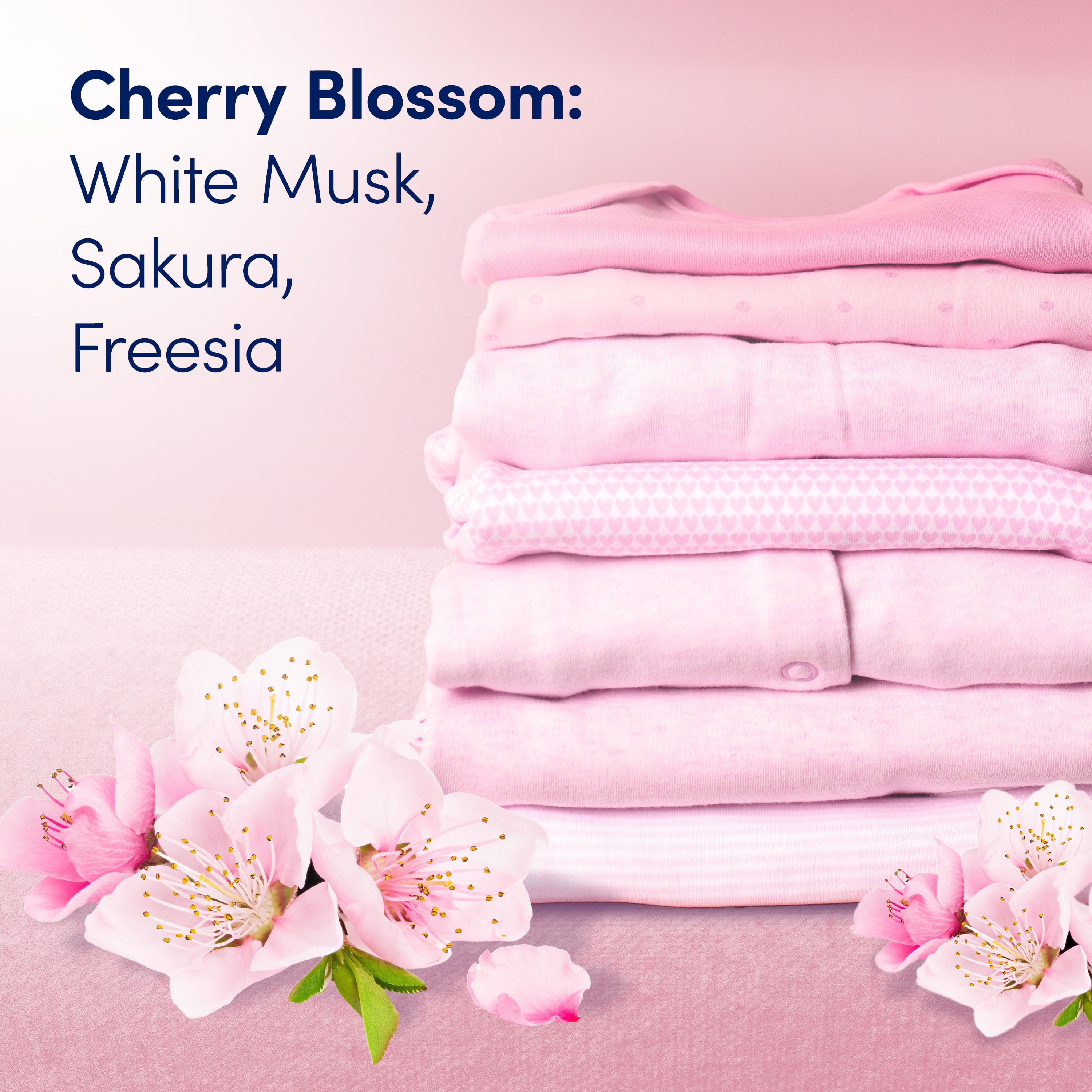 Downy Gentle Soft + Fresh Liquid Fabric Softener, Cherry Blossom Scent, 93 fl oz, 138 Loads