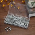 thumbnail image 4 of Ensemble de 200 Pcs de Ressorts, Ressort de Tension, Compression, Ensemble de 200 Pcs de Ressorts avec Boîte en Plastique PP Transparent pour Industries de Réparation, 4 of 7