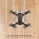 thumbnail image 4 of Matsuzay Dron plegable con USB para vuelo, cuadricóptero con Control remoto rodante de 360 ​​grados, avión flotante, modo sin cabeza, juguete de Accesorios para aéreos Sin cámara, 4 of 6