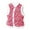 Pink, variant on Lkhaha Toddler Girl Jacket Baby Boy Flower Cotton-padded Chinese New Year Traditional Tang Suit Sleeveless Kids Outerwear Jackets Size 12-24 Months