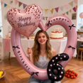 thumbnail image 3 of Set de decoración con globos xfbbchh para decoración de fiesta de sexto cumpleaños, 3 of 5