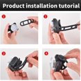 thumbnail image 3 of Luz LED de seguridad para perros, luz de seguridad recargable por USB de 4 modos para perros, Collar para caminar y arnés, luz roja, 1 Uds. Sailing Electrónica, 3 of 5