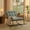 Green, variant on Peispie Indoor Corduroy Rocking Chair with Soft Thick Cushion, Comfy Accent Chair for Living Room, Modern Lounge Chair with Black Frame for Bedroom, Reading Room, 300 LBS, Green