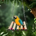 thumbnail image 4 of Parrot Trick Tabletop Toys Bird Training Basketball Stacking Rings Toy Kit Bird Puzzle Set, 4 of 4
