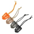thumbnail image 1 of letairis 4Pcs Backpack Buckle Mini Tactical Clips Multifunctional Elastic Strings Carabiner Household Outdoor Camping Bag Tools, 1 of 6