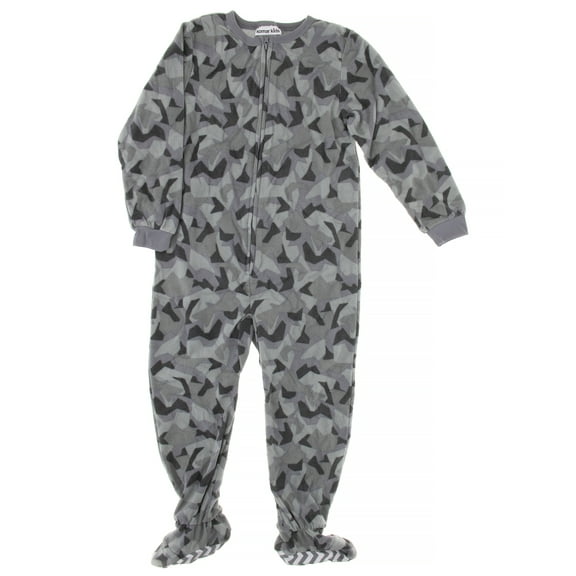 Komar Kids Boys Fleece Blanket Sleeper Footed Pajamas Sizes 6-16