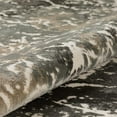 thumbnail image 5 of Addison Rugs Grayson 5'1" x 7'5" Plush Neutral Fabric Area Rug in Fog Gray, 5 of 5