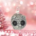 thumbnail image 5 of Iumwxz A Hamster Hooked Doll with Violin Music and Keychain Knitted Hamster Crochet Hamster Meme with Bow Cute Minin Gifts Decor Christmas Ornaments xmas decorations&nbsp;clearance, 5 of 5