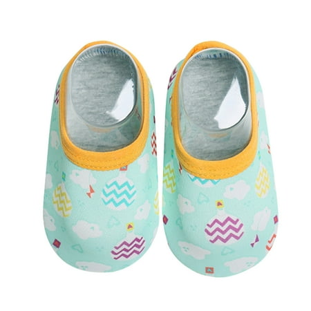 

Baby Kids Boys Girls Animal Prints Cartoon The Floor Socks Barefoot Aqua Socks Non-Slip Shoes