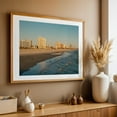 thumbnail image 5 of Jacksonville Beach from the Pier - Jacksonville Beach Florida Photography Beach Coastal Ocean Sunset Seaside Waves Cityscape Unframed Wall Art Print 12 x 18 inches, 5 of 7