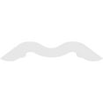 thumbnail image 4 of Ekena Millwork 72"W x 27"H x 1"P (9/12) Pitch Midway Architectural Grade PVC Gable Pediment, 4 of 5