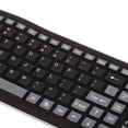 thumbnail image 4 of Teclado 2.4G Teclado Inalámbrico 107 Teclas Plegables Portátiles Portable Silicona Teclado A Prueba de Polvo para La Computera Portátil de Escritorio Enchufe y, 4 of 7