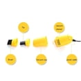 thumbnail image 4 of Bearachild Máquina de limpieza de teclado USB, PC de escritorio, portátil, encimera, dormitorio, coche, aspiradora, colector de polvo, extractor de Suministros de limpieza para el hogar Amarillo Bearachild HA059640-01, 4 of 6