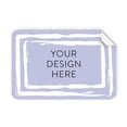 thumbnail image 1 of 100 Custom Vinyl Stickers - Upload Your own Image, Text, Design, Logo - Personalized Logo Labels for Handmade, Packaging, Bottle, Jars, Candle, Brand Stickers (Lavender, 3x2), 1 of 4