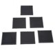 thumbnail image 3 of PU Leather Drink Coasters with Holder Set of 6 Coasters for Table Protection Black Square, 3 of 4