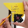 thumbnail image 3 of Trim45 Carpentry Aid, 45 Degree Precision Measuring and Beveling Marking Tools Adjustable Reveal Tool Woodworking Trim Tool Perfect Angle Cuts for Window Door Trim Installation, 1 PC, 3 of 9