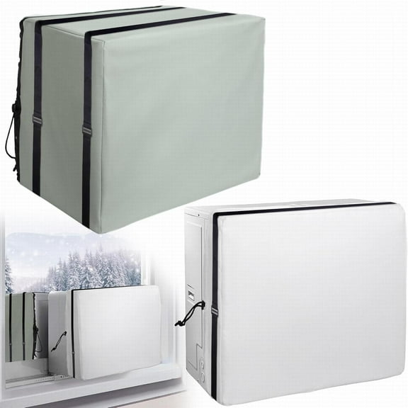 1*Air Conditioner Cover Insulation Window Conditioner Cover Set Adjustable Window Ac Unit for Winter Window Ac Protectors Home Textile Storage