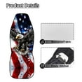 thumbnail image 6 of Uorisanigo Eagle Flag Car Seat Covers Breathable Front Seat Cover Anti-Slip Back Fabric Waterproof Car Seat Cover Easy to Install Universal for Cars Truck SUV Van, 6 of 7