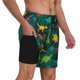 thumbnail image 2 of Fotbe Colorful Dinosaurs Traje de Baño para Hombre – Shorts de Natación de Secado Rápido con Forro y Bolsillos-Small, 2 of 6