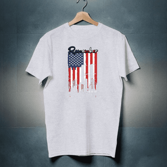 Remember 9-11-01 T-Shirt Unisex S-5XL Hot Trending Shirt, Vintage Birthday Gift