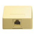 thumbnail image 1 of SURFACE MOUNT JACK, 6P6C, IVORY, 1 of 2