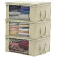 thumbnail image 7 of Sorbus Space-Saving and Durable Shelves Clothing Storage, Beige, 3 Count, 7 of 7