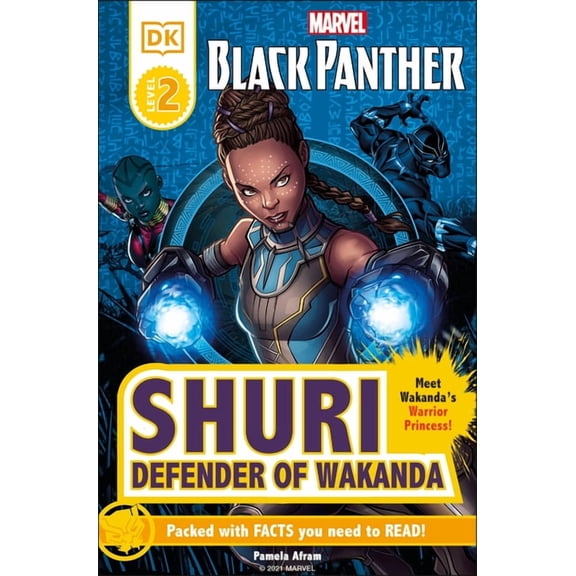 DK Readers Level 2 Marvel Black Panther Shuri Defender of Wakanda, (Paperback)