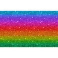 thumbnail image 7 of Honeii Rainbow Glitter Print Canvas College Laptop Backpack, Durable Rucksack Travel Notebook Bag School Backpack Book Bag for Men Women-Medium, 7 of 7