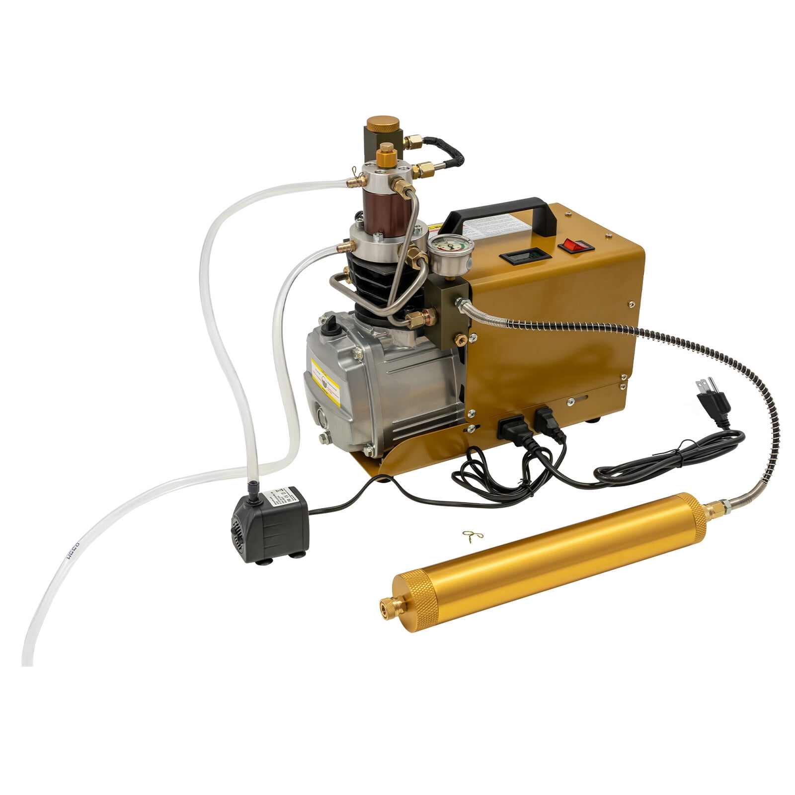 30MPA Electric Air Compressor Diving Pump - High Pressure Water-Cooled