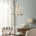 thumbnail image 2 of 4 Light Chandelier In Transitional Style 16 Inches Wide By 19 Inches High     -Traditional Installation Quorum Lighting 6037-4-70, 2 of 2