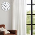 thumbnail image 4 of Reloj de pared silencioso, reloj de pared redondo con pilas Shi Ying de alta calidad de 12 pulgadas, 4 of 6