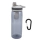 thumbnail image 2 of Botella de agua filtrada portátil de 770 ml, purificador de agua para exteriores, para acampar, hacer senderismo, emergencias, gris, 2 of 15