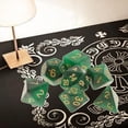 thumbnail image 3 of 7 Unids/set Dados Numéricos De Varios Lados Para DND RPG Juego De Rol Juguetes De Casino Accesorios Verde Negro Sunnimix Dados de juego de mesa, 3 of 8