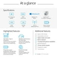 thumbnail image 3 of HP 15.6" HD LED non-touch Laptop - 10th Gen Intel Core i5, 8GB Memory, 256GB SSD, Windows 10, Webcam, Bluetooth, 3 of 9