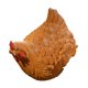thumbnail image 2 of Adorno decorativo de modelo de gallina, estatua de artesanía extraíble, accesorios para fotos, pollo simulado amarillo, 2 of 9