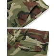 thumbnail image 5 of TRGPSG Men's Cargo Shorts,11" Inseam,Comfort Cargo Style with 6 Pockets,Casual Cotton Durability Work Shorts(No Belts)C29 Camo,Size 38, 5 of 6