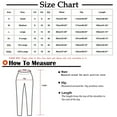 thumbnail image 3 of Admvng Wide Leg Pants Woman High Waist Wide Leg Pants Smocked Elastic Waist Flowy Palazzo Lounge Pants Loose Trousers with Pockets S-3XL, 3 of 6