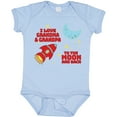 thumbnail image 3 of Inktastic I Love Grandma and Grandpa to the Moon and Back Boys or Girls Baby Bodysuit, 3 of 5