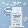 thumbnail image 5 of Curist Allergy Relief Loratadine 10 mg 365 Ct Tablets | Non-Drowsy 24 Hour Antihistamine Allergy Medicine for Adults | Compare to Claritin & Alavert, 5 of 10