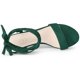 thumbnail image 5 of Sandalias de tacón Grueso con Cordón Arriba Allegra K Verde 36, 5 of 7